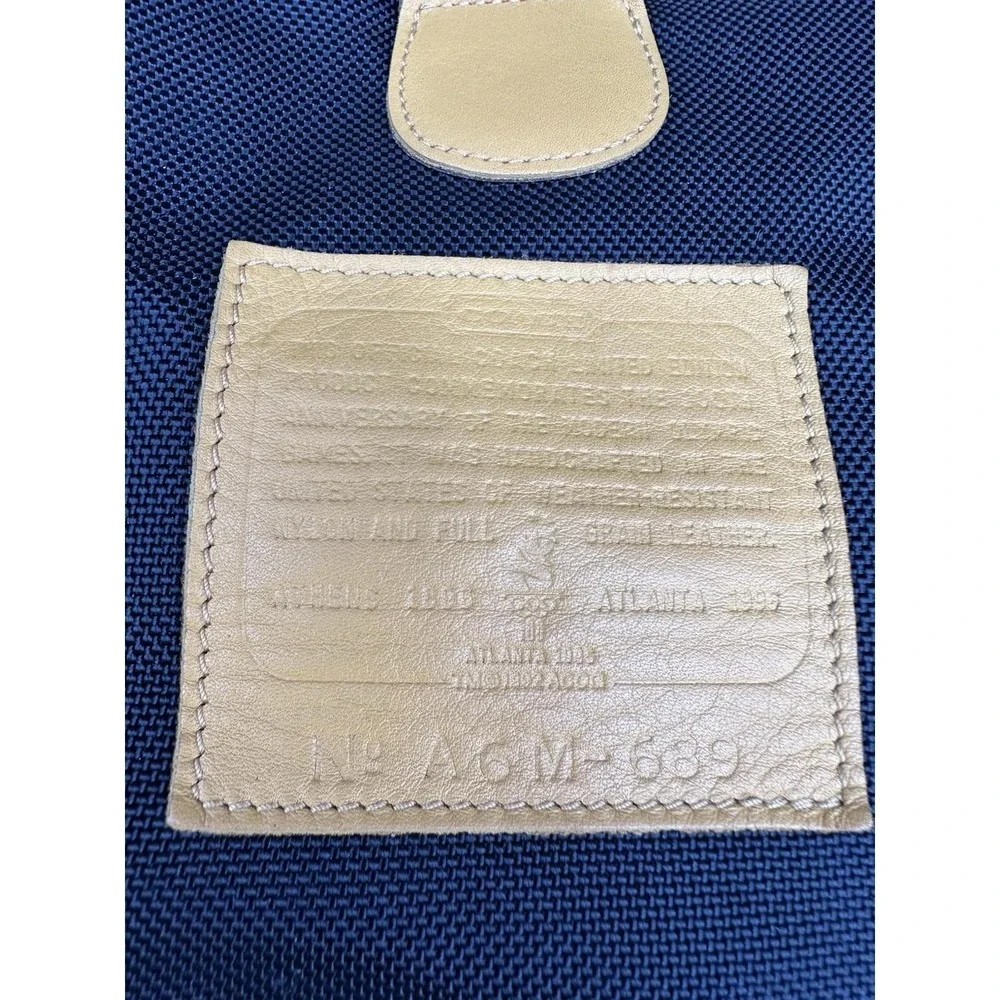 Vintage Coach‎ 1996 Atlanta Olympic Games Yellow Leather Backpack